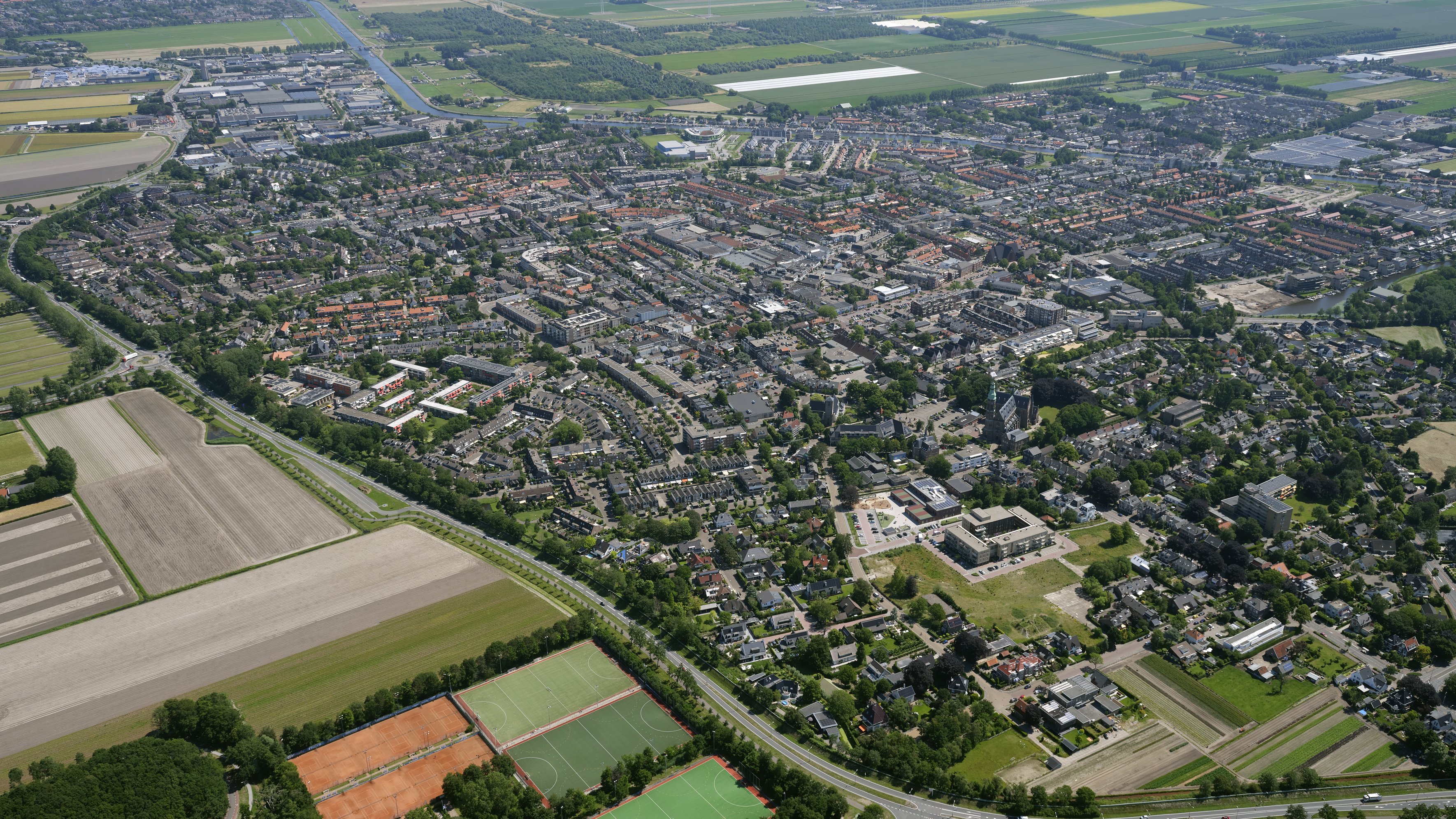 Luchtfoto Lisse