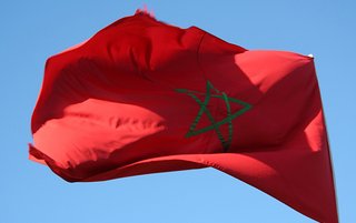Vlag Marokko