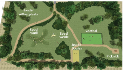 Herinrichting Veldhuyzen van Zantenpark