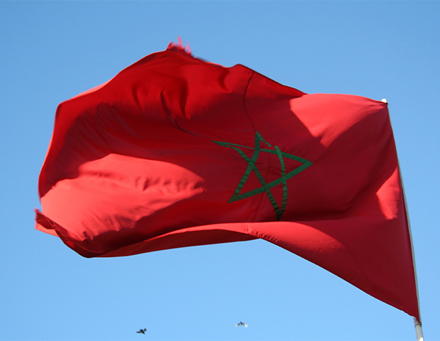 Vlag Marokko